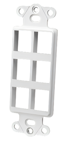 Decor Style Multi-Media Wall Plate Insert