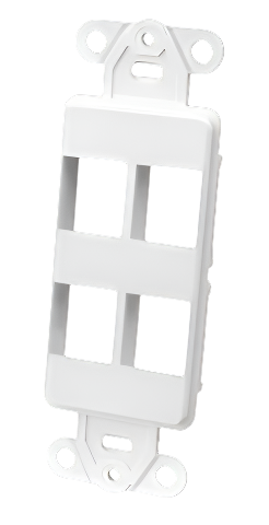Decor Style Multi-Media Wall Plate Insert