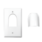 Custom Two-Piece Bulk Cable Wall Plates