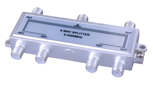 3A0016X 6-Way 2.4GHz Satellite Splitter