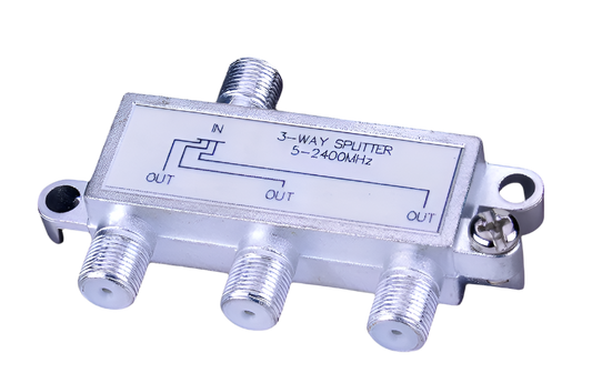 3A0002X 3-Way 2.4GHz Satellite Splitter