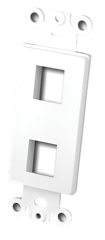 Decor Style Multi-Media Wall Plate Insert