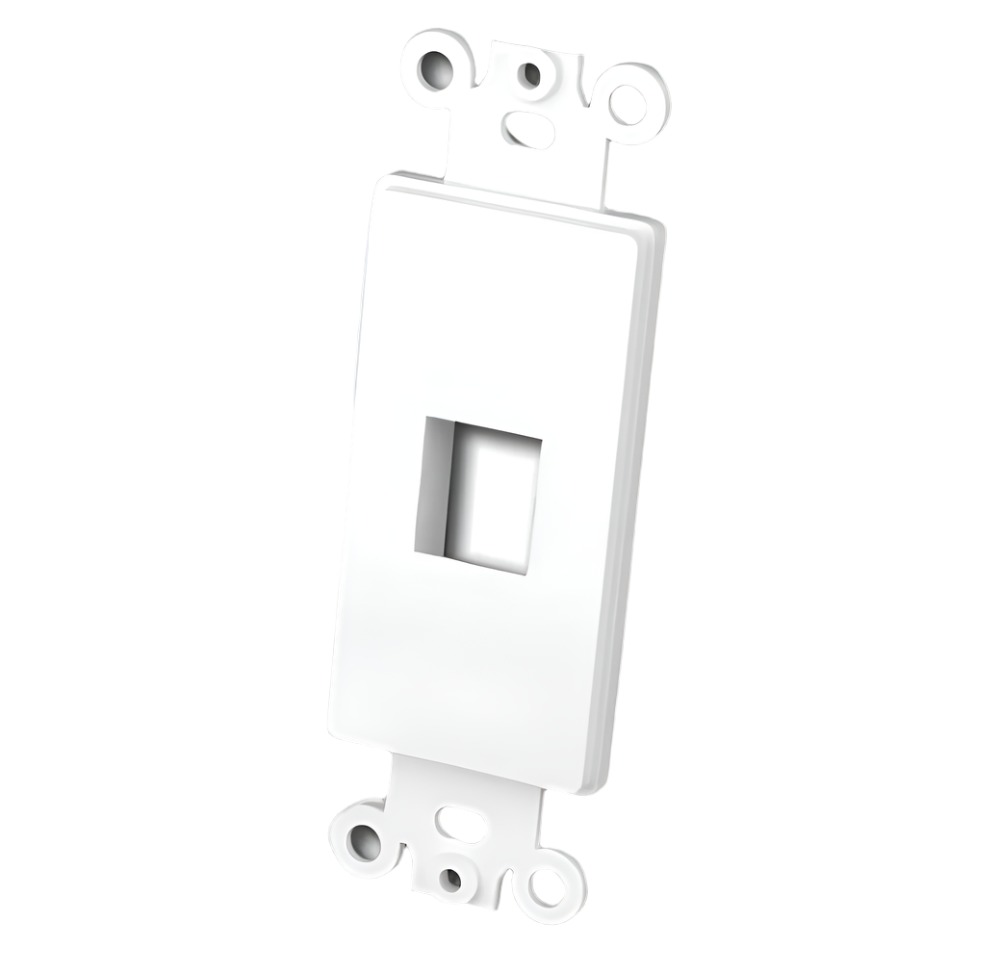Decor Style Multi-Media Wall Plate Insert