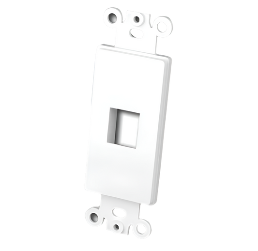 Decor Style Multi-Media Wall Plate Insert